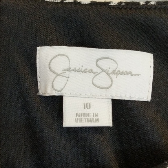 Jessica Simpson semi hounds tooth dress - Picture 3 of 11